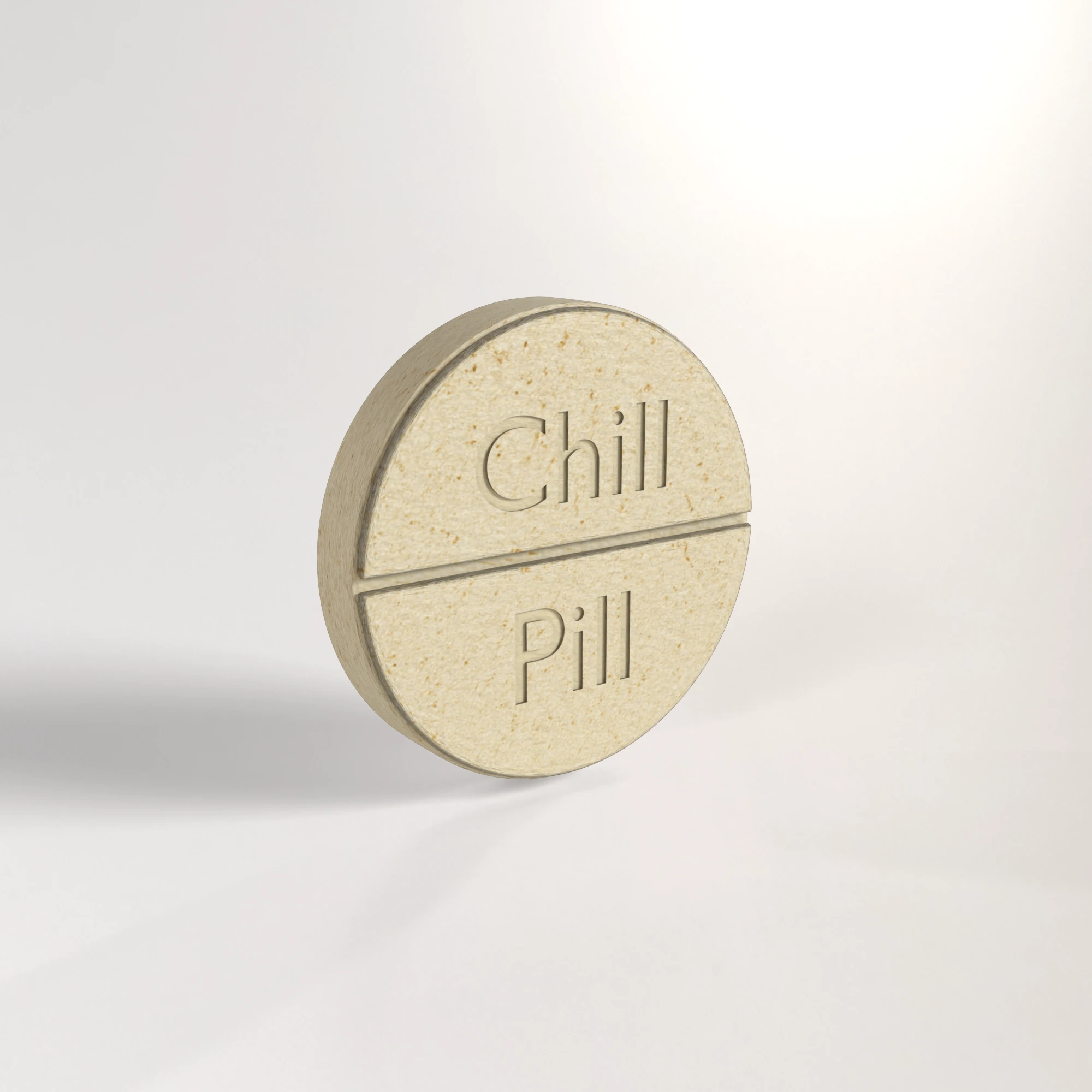 Confidence Chill Pill Bath Bomb – Lemongrass & KPV Peptide 5 oz