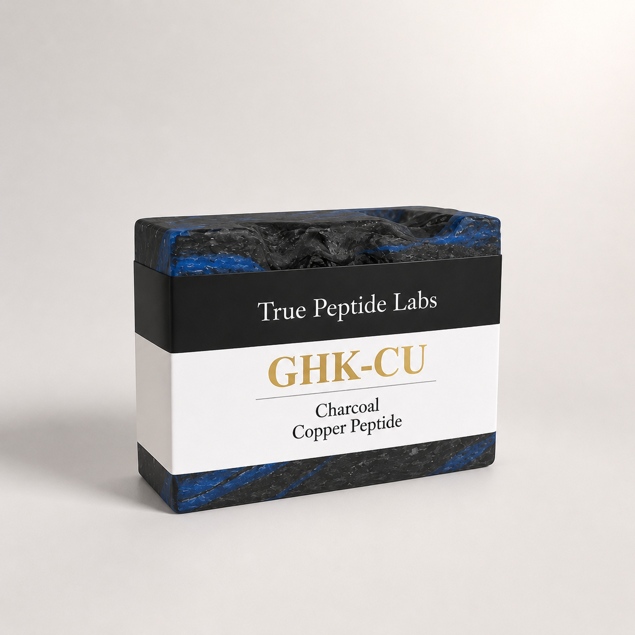 GHK-Cu Copper Tripeptide-1 Charcoal Soap Bar