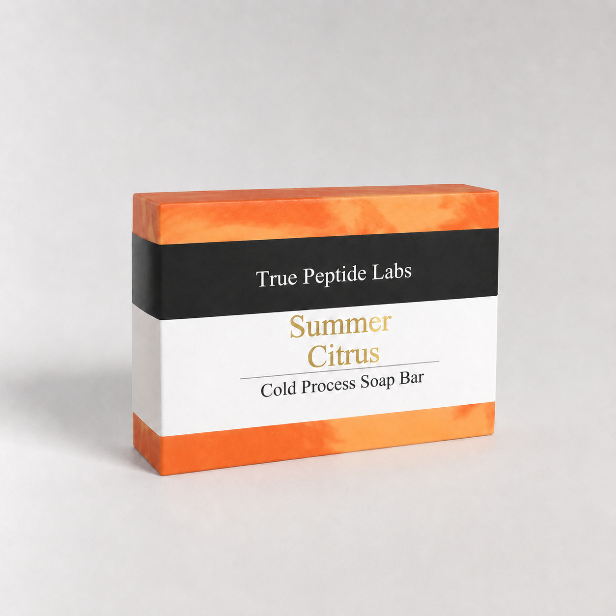 Summer Citrus Cold Process Soap Bar | Citrus Artisan Soap